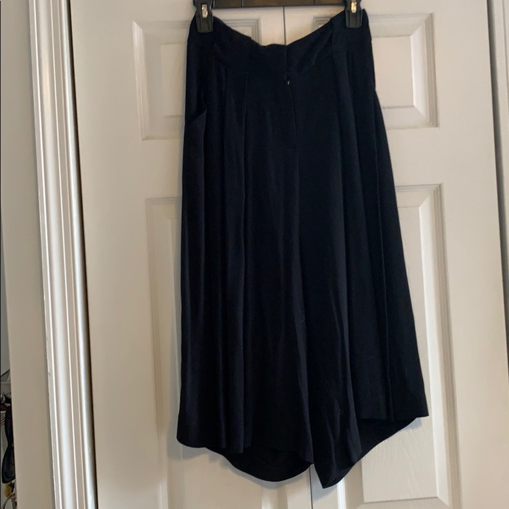 Wide leg crop pants